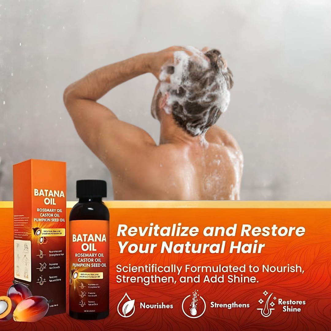 4 in 1 Batana Hair & Beard Oil