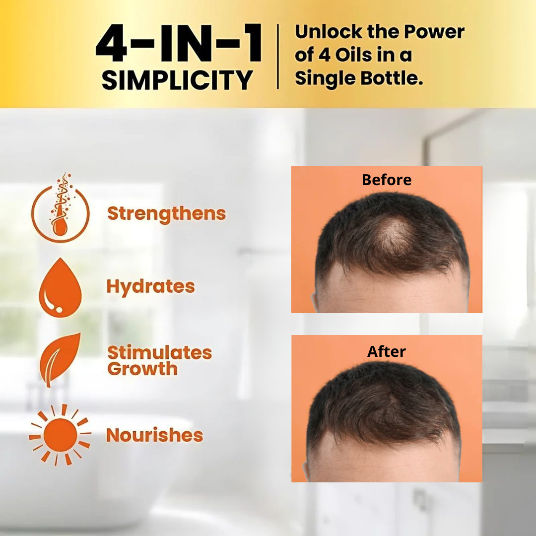 4 in 1 Batana Hair & Beard Oil