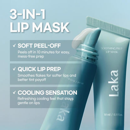 Cooling peel-off lip mask