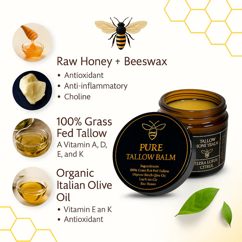 Honey Beef Tallow Balm