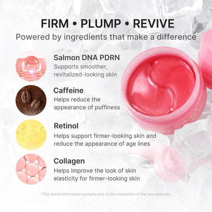 Pink Caffeine Collagen Eye Patch